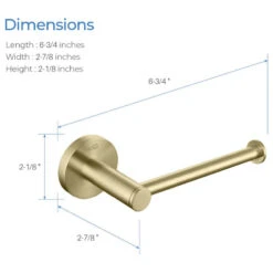 Circular Bathroom Tissue Holder KBA1402, Brush Gold -Warm Bathroom d0713b980fc81c82 3240 w800 h800 b1 p0