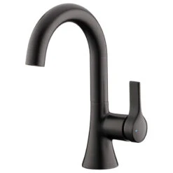 Luxier BSH11-S Single-Handle Bathroom Faucet With Drain, Oil Rubbed Bronze