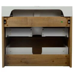 27" Single Bathroom Vanity Set, Natural Oak 7 27" Single Bathroom Vanity Set, Natural Oak -Warm Bathroom d1c128a10976d0ee 5917 w800 h800 b1 p0