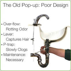 Patented Pop Down Drain, Fully Finished, Pvd Polished Nickel -Warm Bathroom d2b1ceb709d636c2 9759 w800 h800 b0 p0