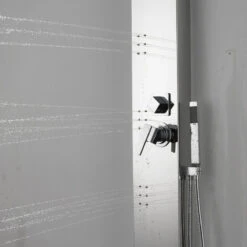 American Imaginations American Imagination 7.87"W Shower Panel, Chrome -Warm Bathroom d3616b6801f14c41 4351 w800 h800 b0 p0