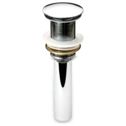 1-5/8" Push Pop-Up Drain Stopper No Overflow For Sink, Chrome 15 1-5/8" Push Pop-Up Drain Stopper No Overflow For Sink, Chrome -Warm Bathroom d3c13ce301ce0127 9228 w800 h800 b1 p0