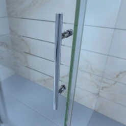DreamLine Enigma-X 68-72" W X 76" H Sliding Shower Door In Polished Stainless Steel -Warm Bathroom d7511bf8020e963b 6266 w800 h800 b0 p0