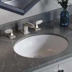 Monaco 18" Oval Under-Mount Bathroom Sink