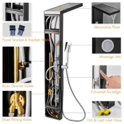 7.87-in. W Shower Panel RPBK-34360 -Warm Bathroom d9113d6d0245f7fe 5230 w800 h800 b1 p0