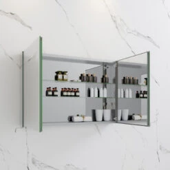 Fresca 40"Wx26"H Bathroom Medicine Cabinet With Mirrors, Beveled Edge -Warm Bathroom dad1a87a0319866d 6885 w800 h800 b0 p0