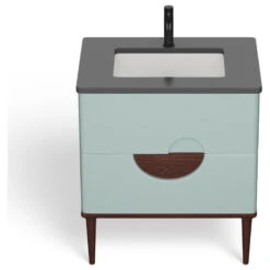 The Rhonda Bathroom Vanity, Single Sink, 30", Aloe Green, Freestanding -Warm Bathroom db819d9103c744d9 4008 w800 h800 b1 p0