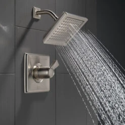 Delta Dryden Monitor 14 Series Shower Trim, Stainless, T14251-SS -Warm Bathroom db81e67b0d25d04e 5529 w800 h800 b0 p0