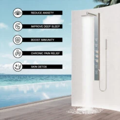 VIGO Sutton Shower Panel -Warm Bathroom dbe167cc00250358 2708 w800 h800 b0 p0