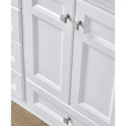 Luz 42" Single Bathroom Vanity In White With Italian Carrara Marble Top -Warm Bathroom ddd19c8f097a20eb 2517 w800 h800 b0 p0