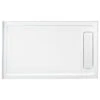 OVE DECORS Anti-slip White Shower Base 60x36 In. With Side Hidden Drain