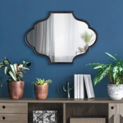 Rowla Framed Wall Mirror, Black 18x24 -Warm Bathroom df312d1300be3aed 5339 w800 h800 b0 p0