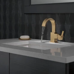 Delta Vero Single Handle Bathroom Faucet, Champagne Bronze, 553LF-CZ -Warm Bathroom dfb1037b032de74d 8920 w800 h800 b0 p0