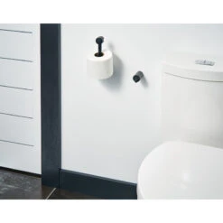 Moen Align Matte Black Pivoting Paper Holder YB0408BL -Warm Bathroom e0016d690d5aaa18 9138 w800 h800 b0 p0