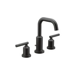 Moen T6142 Gibson Widespread Bathroom Sink Faucet - - Matte Black