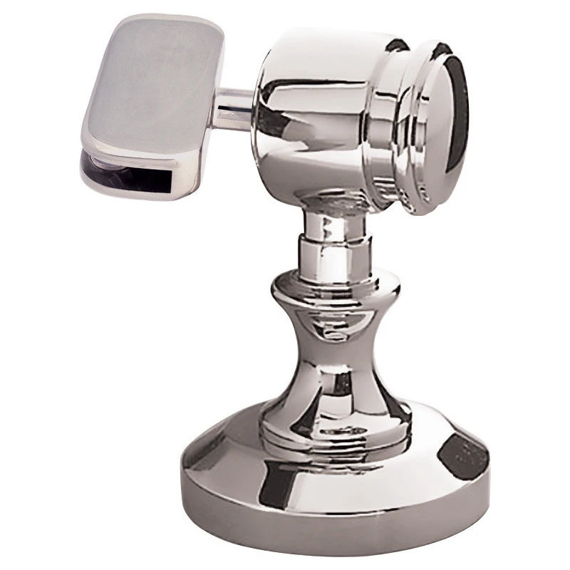 Double Arch Frameless Bevel Mirror W/ Tilt Brackets, Polished Nickel, 20"x32" 2 Double Arch Frameless Bevel Mirror W/ Tilt Brackets, Polished Nickel, 20"x32" - Image 2