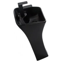 Vitreous China 12" Pedestal Bathroom Sink With Overflow, Black -Warm Bathroom e1b160fb0f04c31b 7509 w800 h800 b1 p0