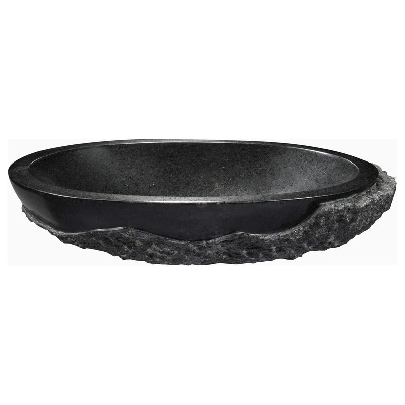 ANZZI Sotiria Vessel Sink, Mandy Black 1 ANZZI Sotiria Vessel Sink, Mandy Black