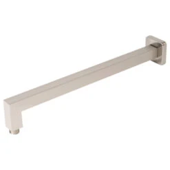 Brushed Nickel 16" Square Wall Shower Arm