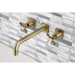 KS6023BEX Wall Mount Tub Faucet, Antique Brass -Warm Bathroom e2c197df013fb633 0528 w800 h800 b0 p0