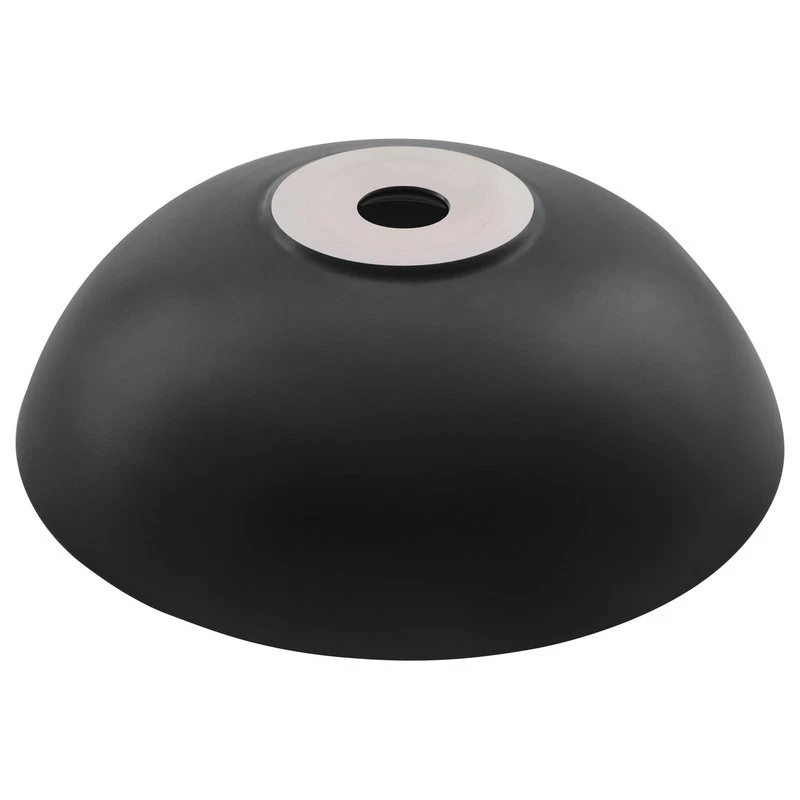 Classe 16" Color Ceramic Sink In Matte Black 4 Classe 16" Color Ceramic Sink In Matte Black - Image 4