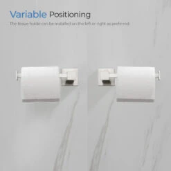 Cube Bathroom Tissue Holder KBA1502, Brush Nickel -Warm Bathroom e4611dd80fc820c9 3259 w800 h800 b0 p0