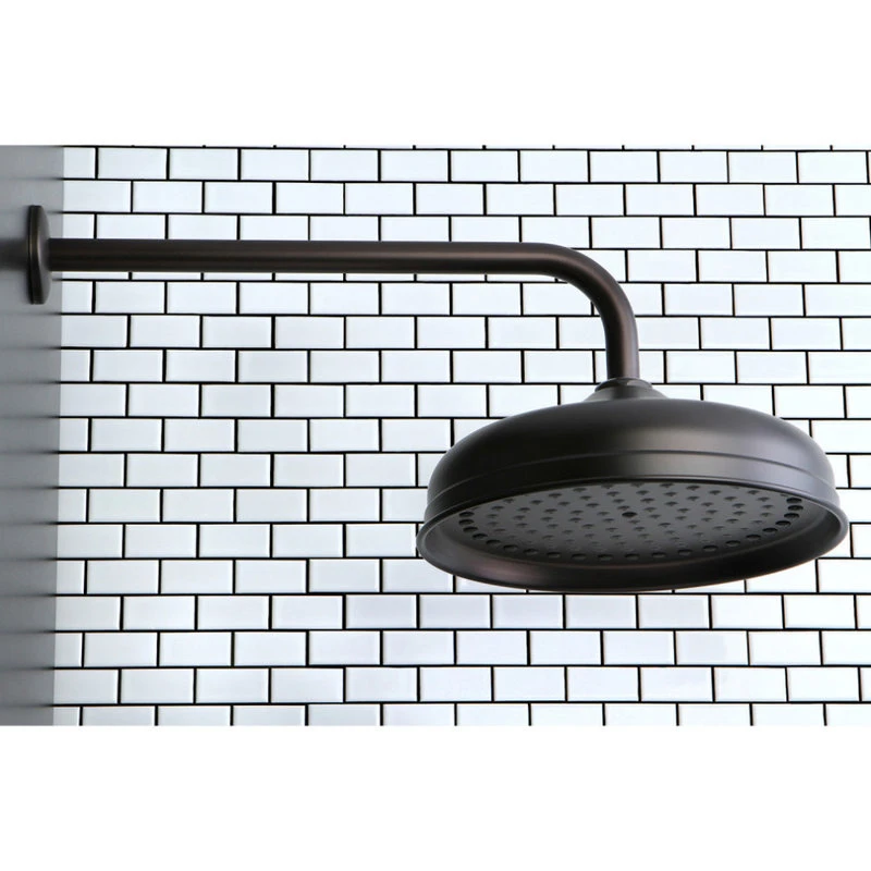 Showerscape 10" Showerhead With 17" Shower Arm, Oil Rubbed Bronze 2 Showerscape 10" Showerhead With 17" Shower Arm, Oil Rubbed Bronze - Image 2