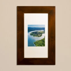 Concealed Picture Frame Medicine Cabinet, Caramel, 14"x24" -Warm Bathroom e581395502ed93f3 3036 w800 h800 b0 p0