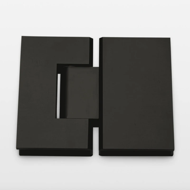 78"x38"x38" Frameless 90 Degree Shower Enclosure Glass Hinge, Matte Black 4 78"x38"x38" Frameless 90 Degree Shower Enclosure Glass Hinge, Matte Black - Image 4