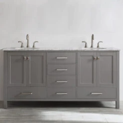 Gela Single Vanity, Gray, 72", Without Mirror -Warm Bathroom e5e12aa8009c468e 5320 w800 h800 b0 p0