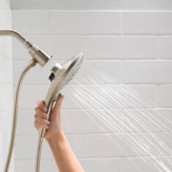 Moen Eco-Performance Handshower, Brushed Nickel -Warm Bathroom e6013b120ee111c9 5865 w800 h800 b0 p0