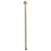 IPS 1/2"x24" Ceiling Mounted Shower Arm With Flange, Polished Brass