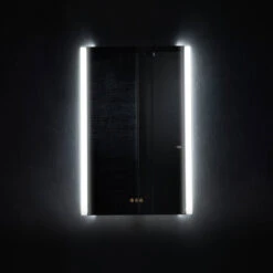 LED Antifog Bathroom Mirror, Dimmer, Adjustable Color, Brush Gold, 20x32 -Warm Bathroom e6516efd025999ec 6063 w800 h800 b0 p0