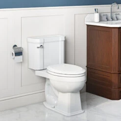 St. Thomas By Icera Richmond 2P Elongated Toilet, White -Warm Bathroom e6612b080e4b2061 6814 w800 h800 b0 p0