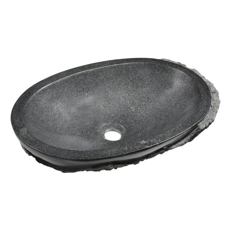 ANZZI Sotiria Vessel Sink, Mandy Black 5 ANZZI Sotiria Vessel Sink, Mandy Black - Image 5