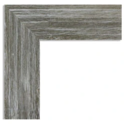 Fencepost Grey Narrow Beveled Wood Bathroom Wall Mirror - 22.5 X 28.5 In. -Warm Bathroom e7f1fc110c657c4a 6504 w800 h800 b1 p0