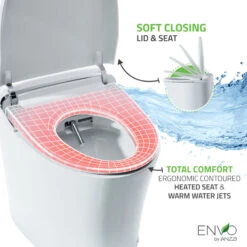 ENVO Aura Smart Bidet Toilet With Remote & Auto Flush 21 ENVO Aura Smart Bidet Toilet With Remote & Auto Flush -Warm Bathroom e8f1e20c00871284 1207 w800 h800 b0 p0