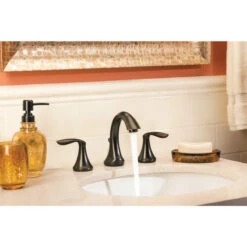 Moen Eva 2-Handle High Arc Bathroom Faucet, Oil Rubbed Bronze -Warm Bathroom e9a120870d80e847 3881 w800 h800 b0 p0