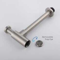 Kibi Bathroom Sink Decorative Round Bottle Trap, Brush Nickel 15 Kibi Bathroom Sink Decorative Round Bottle Trap, Brush Nickel -Warm Bathroom e9a18e7f0081c6d8 6238 w800 h800 b0 p0