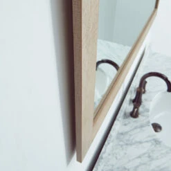 Cortes Rectangular Wall Mount Mirror, North American Logs, 48" -Warm Bathroom eaa1718f0304b367 1309 w800 h800 b0 p0