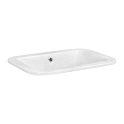 American Imaginations 21.75-in. W Undermount White Vessel For Deck Mount Deck Mount Drilling -Warm Bathroom eac1694d00dbb811 2050 w800 h800 b1 p0