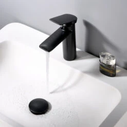 1-5/8" Push Pop-Up Drain Stopper No Overflow For Sink, Oil Rubbed Bronze -Warm Bathroom eb0139be01ce2d9b 9229 w800 h800 b0 p0