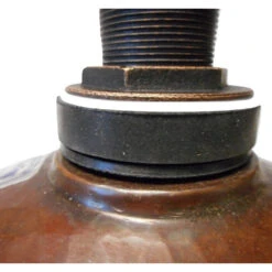 1.5" Aged Copper Daisy Drain With No-Overflow -Warm Bathroom eba15beb0fff413d 7068 w800 h800 b0 p0