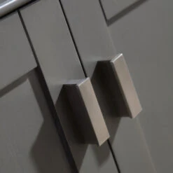 Danny Double Bathroom Vanity Set, Maple Gray, 60" -Warm Bathroom ec019dee00df6e79 5981 w800 h800 b0 p0