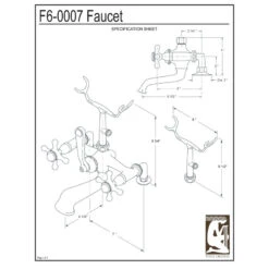 Vintage Classic Deck Mount Tub Faucet With Handshower, Hand Polished, Richly Tri -Warm Bathroom ec61cd06073242f2 8642 w800 h800 b1 p0
