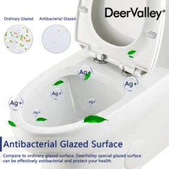 Standard ADA Height One-Piece Elongated Toilet, Dual Flush, 0.8/1.28 GPF -Warm Bathroom ed81f33f0242d4e8 2639 w800 h800 b0 p0