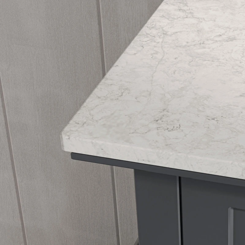 The Helm Bathroom Vanity, Gray, 42", Single Sink, Freestanding 6 The Helm Bathroom Vanity, Gray, 42", Single Sink, Freestanding - Image 6