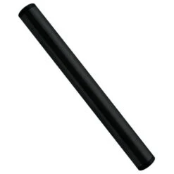 1.25" Od X 12" Threaded Tailpiece In Powder Coated Flat Black