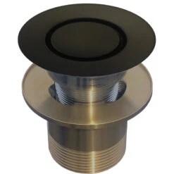 Patented Pop Down® Bathtub Drain, Integral/Contractor Overflow, Dark Bronze