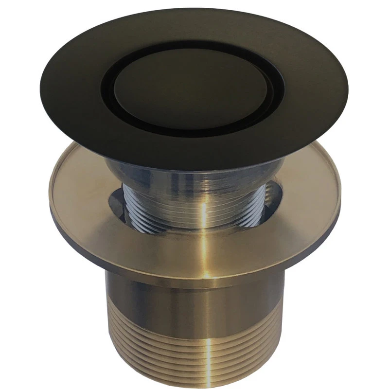 Patented Pop Down® Bathtub Drain, Integral/Contractor Overflow, Dark Bronze 1 Patented Pop Down® Bathtub Drain, Integral/Contractor Overflow, Dark Bronze